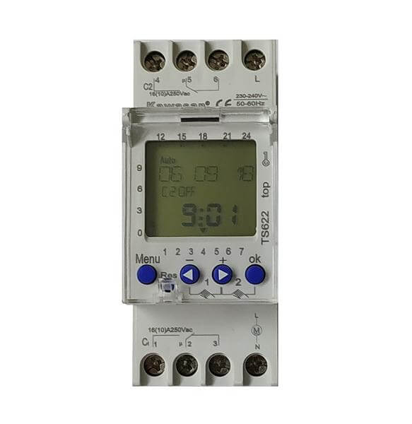 CÔNG TẮC HẸN GIỜ 2 CỔNG KAWASAN KW-TS622