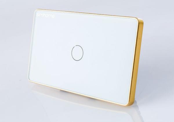 CÔNG TẮC THÔNG MINH SIMHOME S1 H1A ~ H4A (NHÔM NGUYÊN KHỐI)