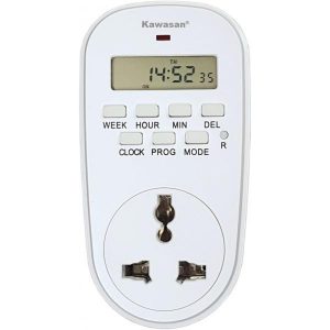 Ổ CẮM HẸN GIỜ ĐIỆN TỬ KAWASAN-TGE2C 4 Ổ CẮM HẸN GIỜ ĐIỆN TỬ KAWASAN-TGE2C