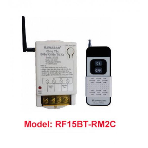 CÔNG TẮC ĐIỀU KHIỂN TỪ XA CÔNG SUẤT CAO KAWASAN RF15BT-RM2C (CHỨC NĂNG HẸN GIỜ TẮT)