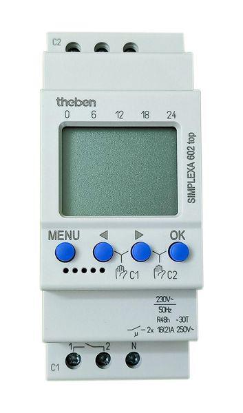 CÔNG TẮC HẸN GIỜ THEBEN SIMPLEXA 602 TOP