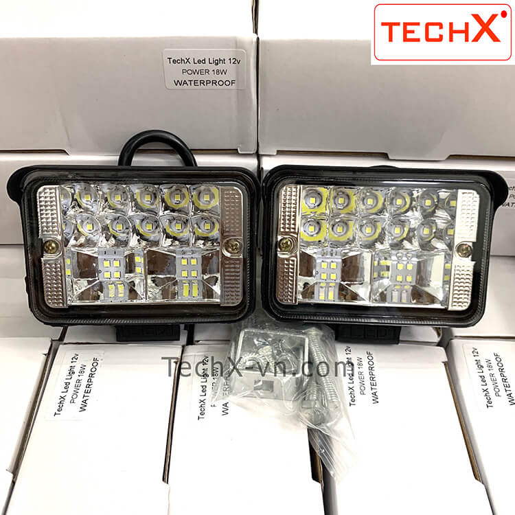 Đèn chữ nhật - TechX Led Light 12V 18W