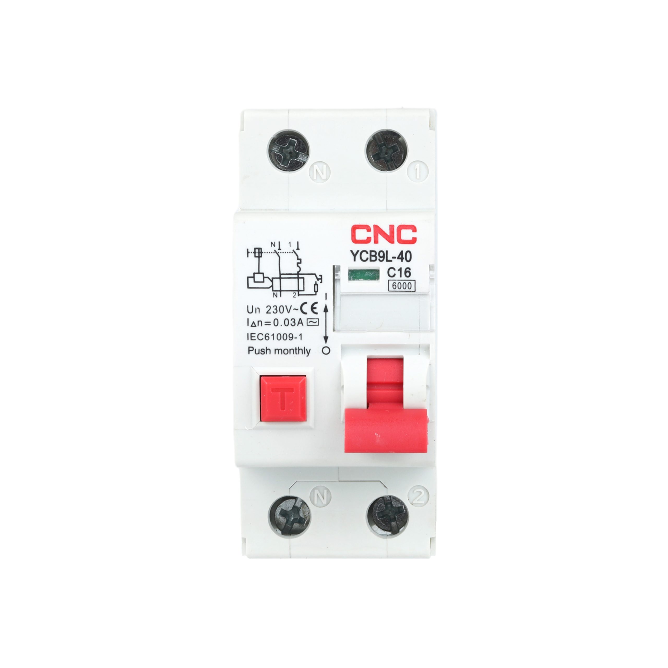 YCB9L-40 RCBO Electromagnetic