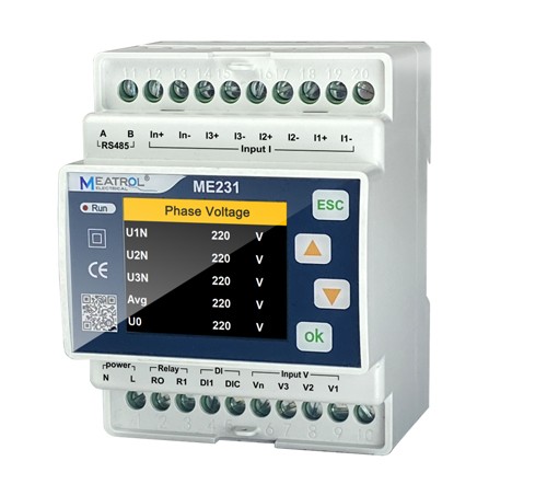 ME231 Three-phase multifunctional smart meter