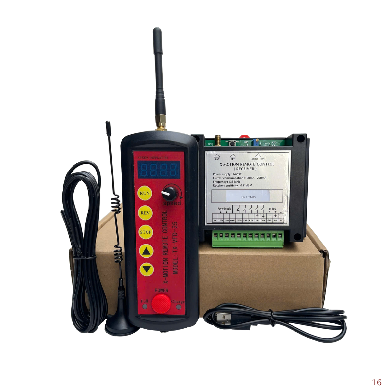 Bộ điều khiển tốc độ biến tần từ xa - X-motion remote control