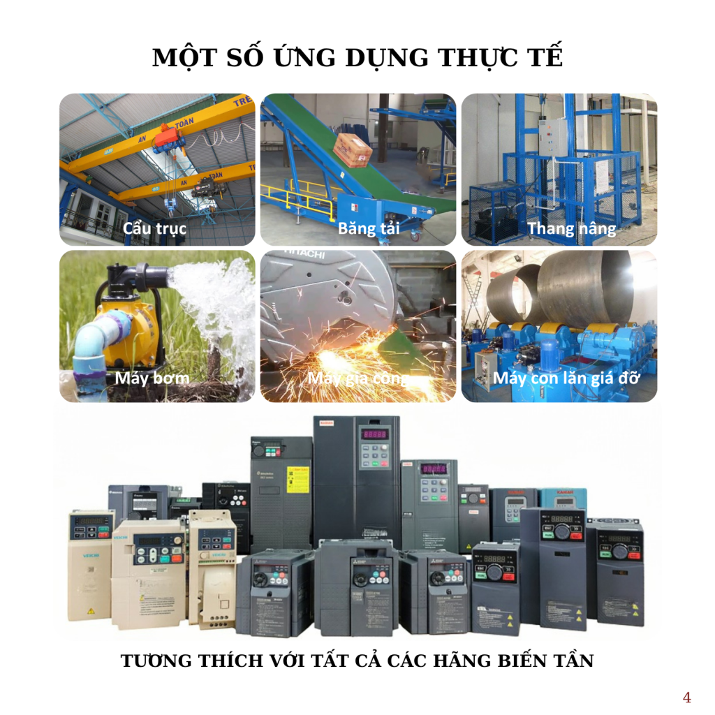 bộ điều khiển tốc độ biến tần từ xa qua remote