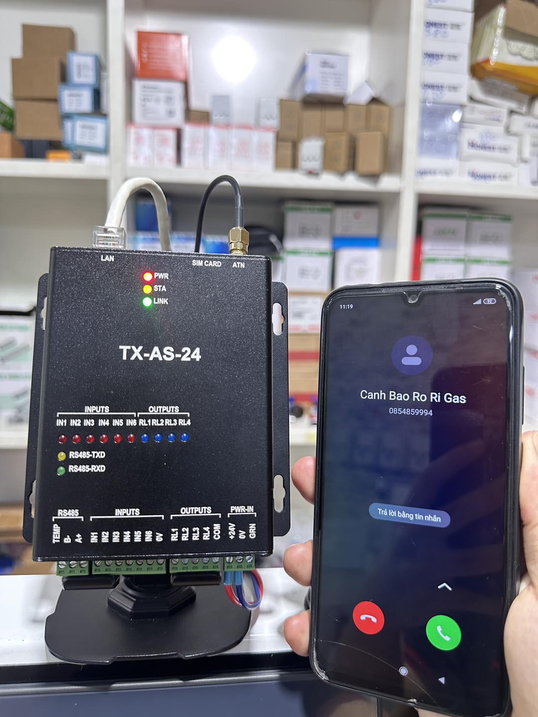 BỘ CẢNH BÁO SỚM TX-AS-24