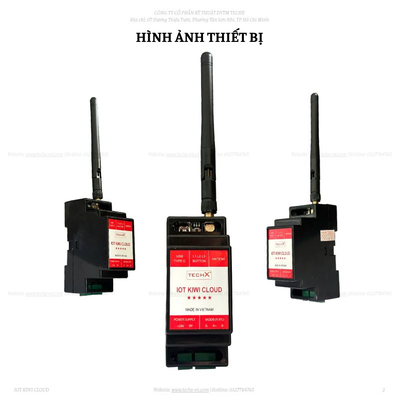 Bộ IoT Kiwi Cloud, Model KIWI-VFD-25 2 Bộ IoT Kiwi Cloud, Model KIWI-VFD-25 - Hình ảnh 2